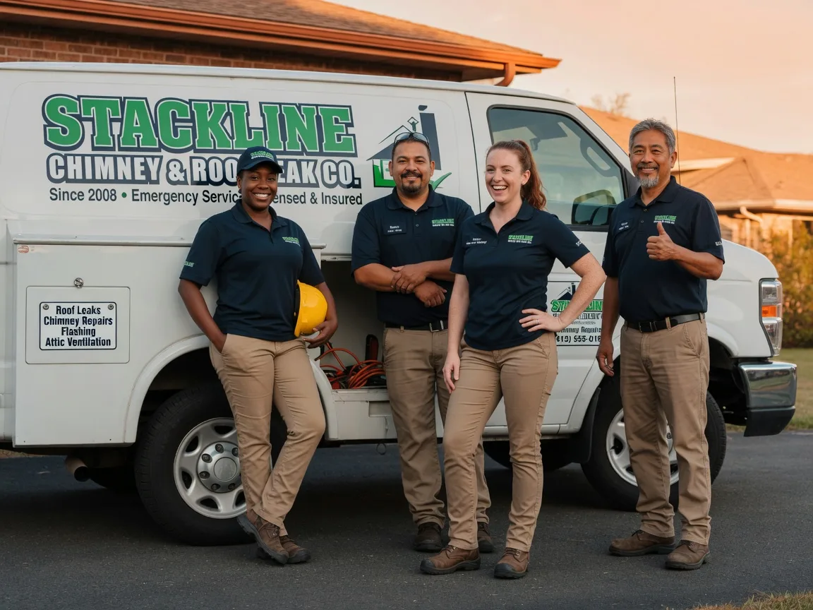 Chimney flashing repair company in White Oak, WV